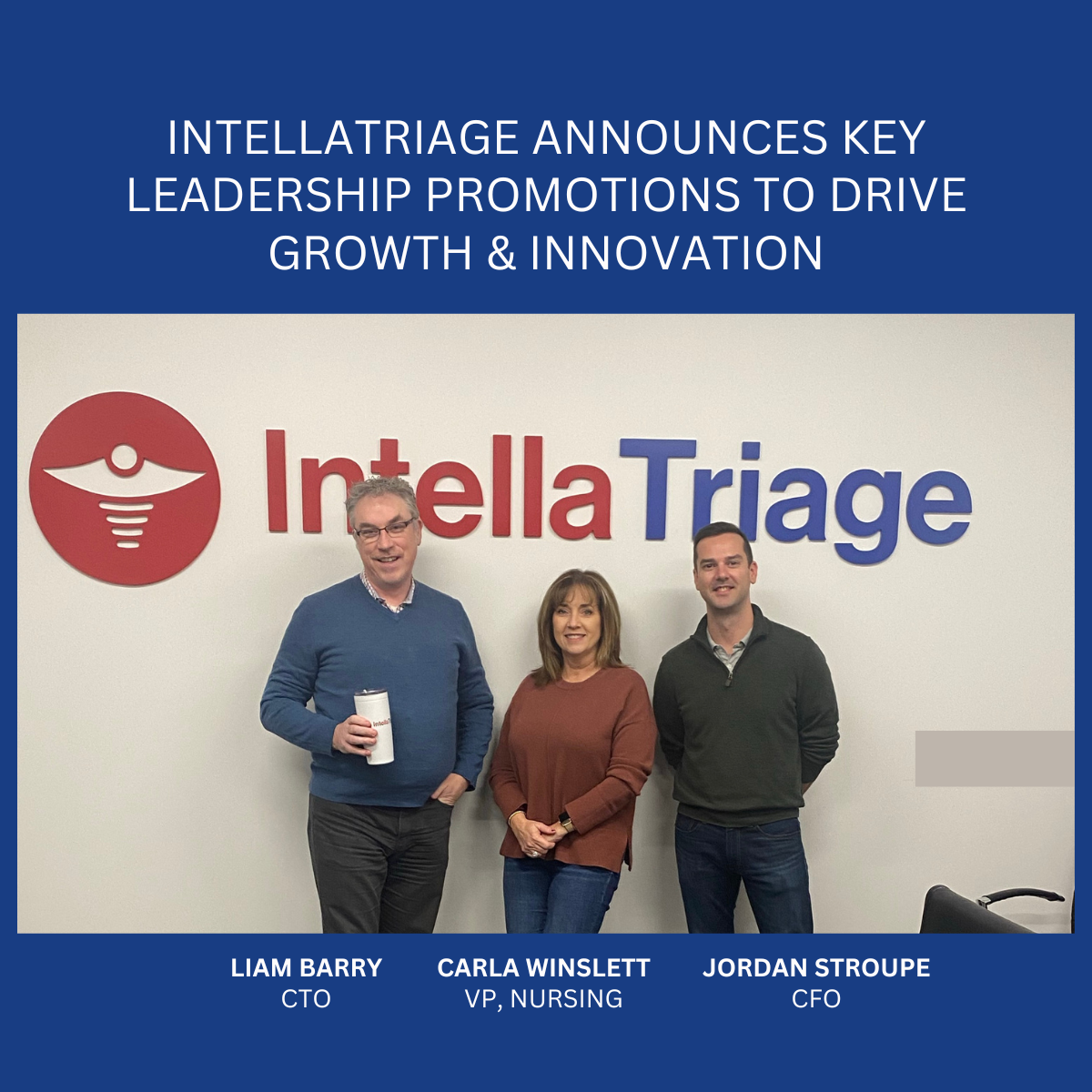 IntellaTriage Announces Key Leadership Promotions